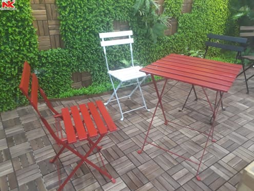 Garden Furniture Bistro Table and Chair Set